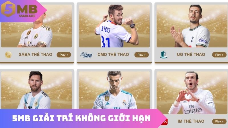 5MB mang đến hệ thống giải trí không giới hạn