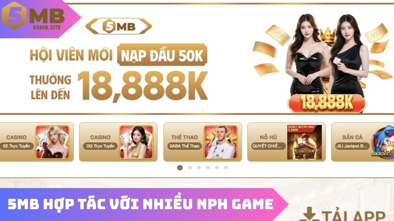 5MB hợp tác với nhiều NPH game