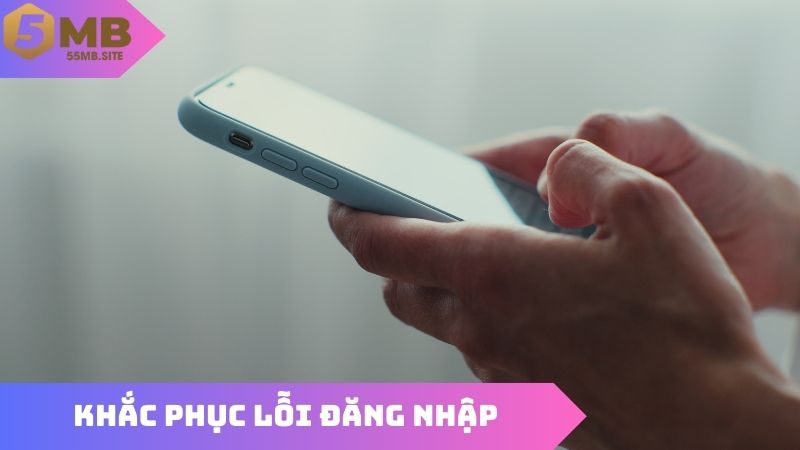 Khắc phục lỗi đăng nhập