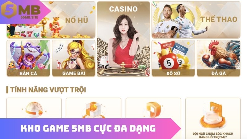 Kho game 5MB cực đa dạng