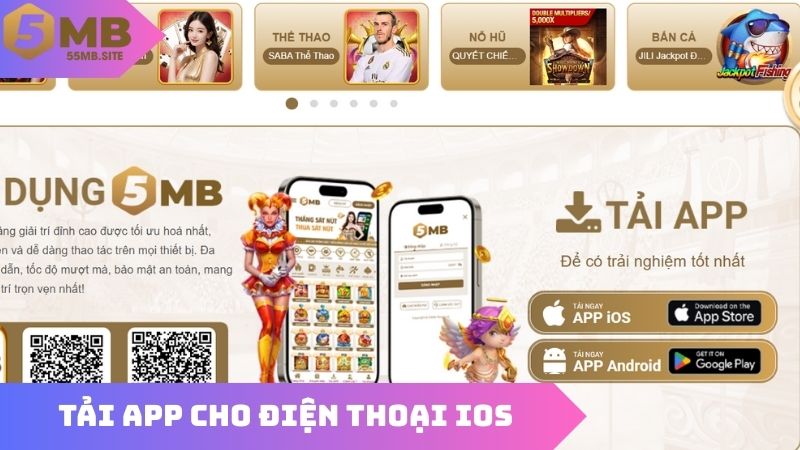 Hướng dẫn tải app cho điện thoại iOS